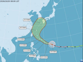 天氣／颱風薔琵10/23停班停課颱風假機率？最新路徑圖：陸警將發布！北北基暴風侵襲率破5成，10日報先看